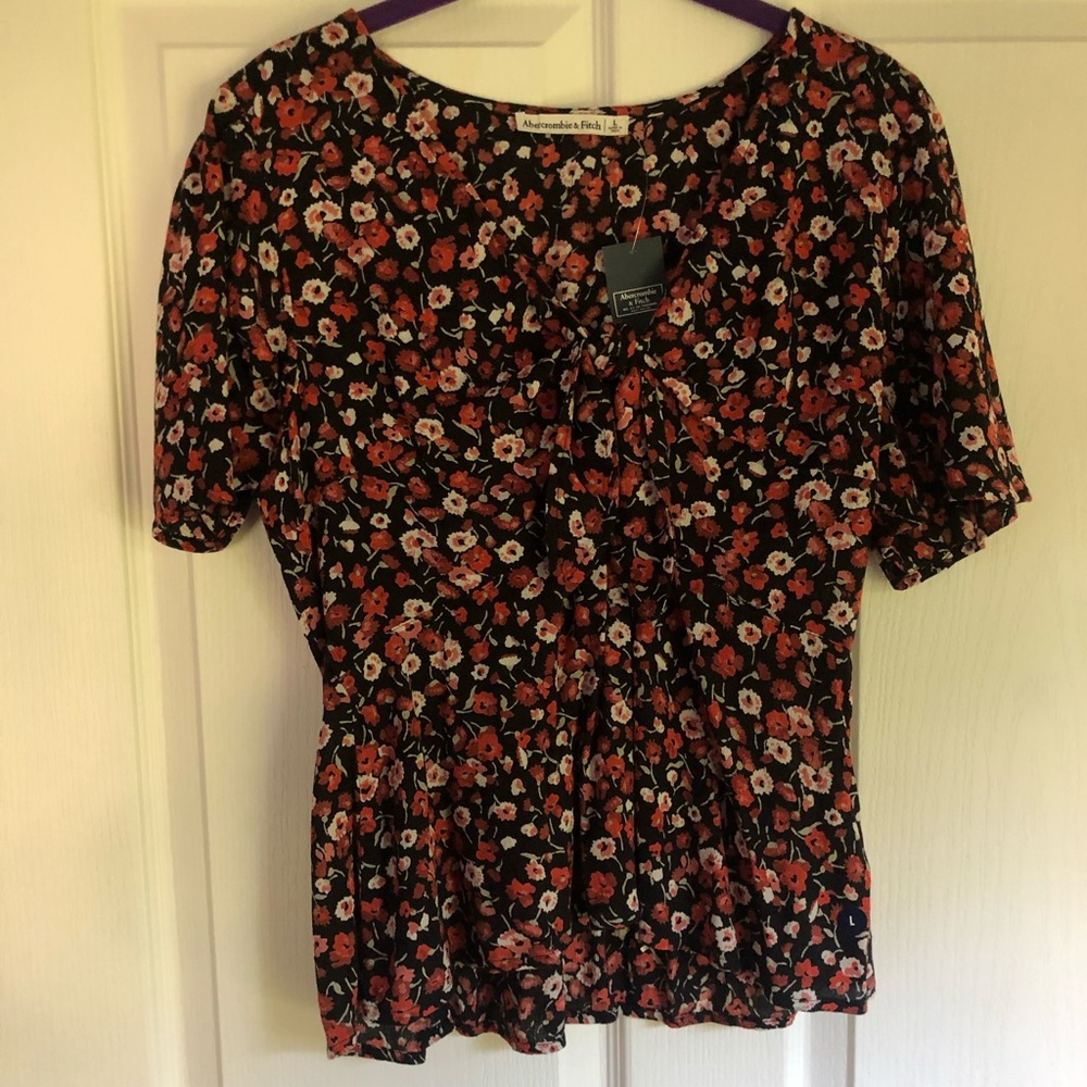Abercrombie Floral Blouse